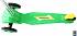 Детский трехколесный самокат зеленого цвета RT ORION MINI 164в2  - миниатюра №6